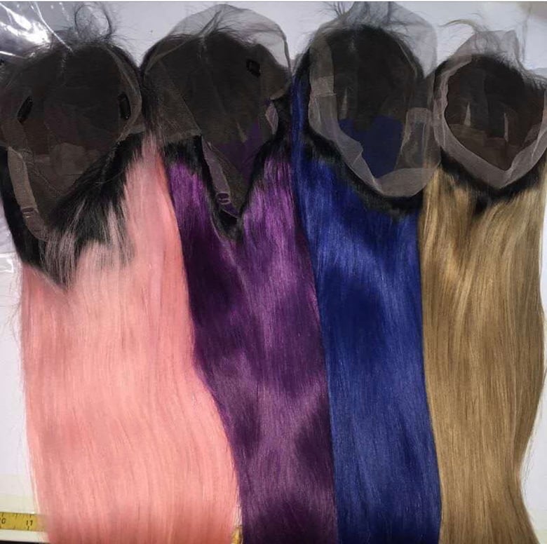 Image of Colored Full Lace Wigs