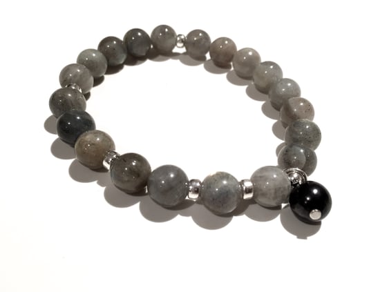 Image of Labradorite Infinity Wrist Mala