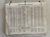 Image 3 of Kohler Multiple Engines Price Lists