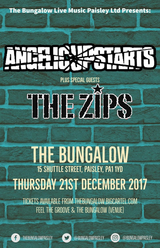 Image of Angelic Upstarts + The Zips