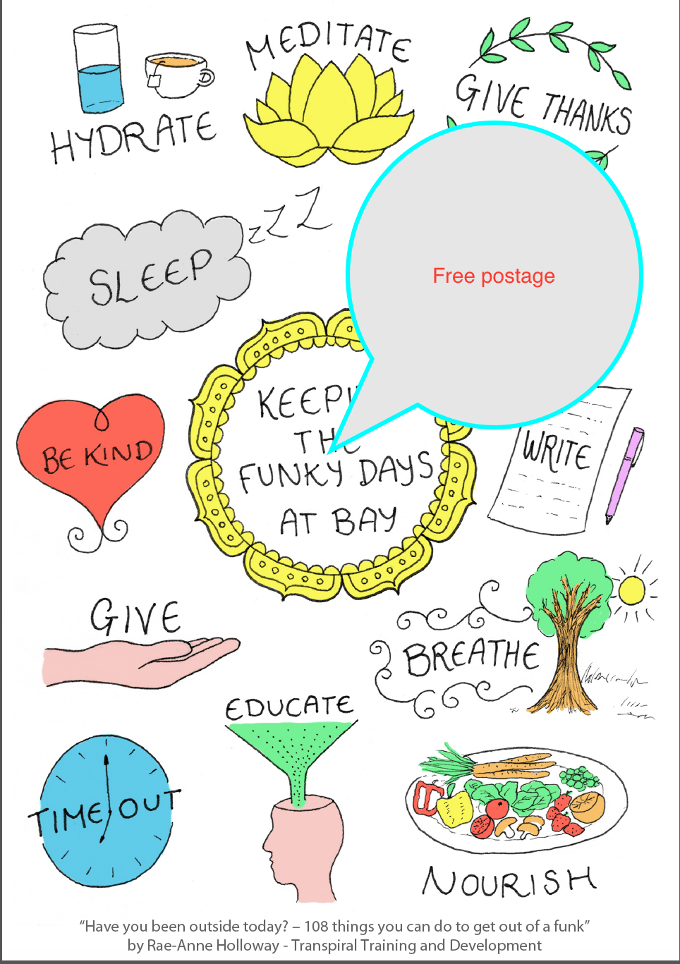 Image of Keeping the funky days at bay artwork