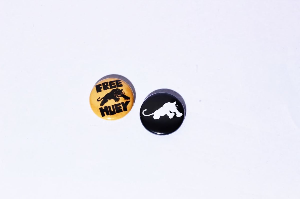 Image of Black Panther 1 inch Pin Back Button