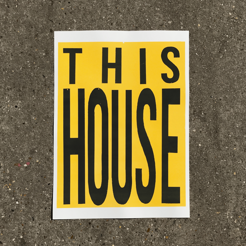 Image of THIS HOUSE Print