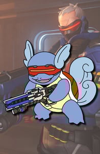 Image of Wartortle 76 Enamel Pin