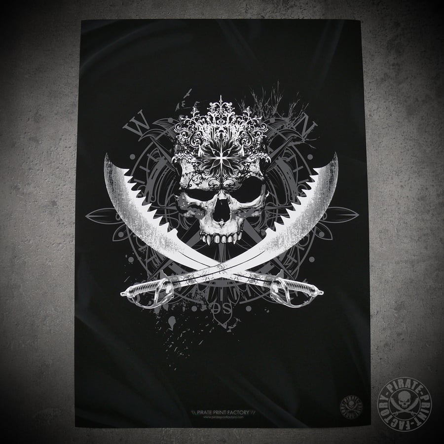 Image of Print Antik Jolly Roger
