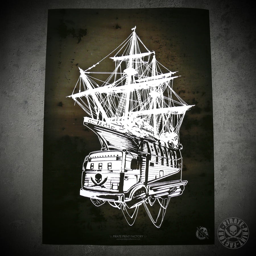 Image of Print Pirate Boat