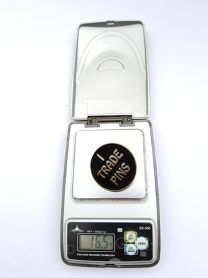 Image of " I Trade Pins " Silver Pin