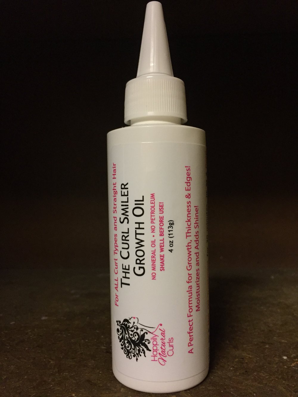 Image of WITH COCONUT OIL - The Curl Smiler Growth Oil