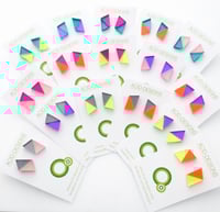 Image 1 of Double triangle color big