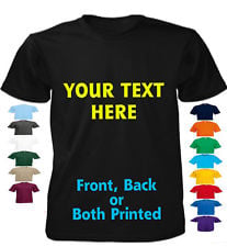 Image of Personalised tshirt