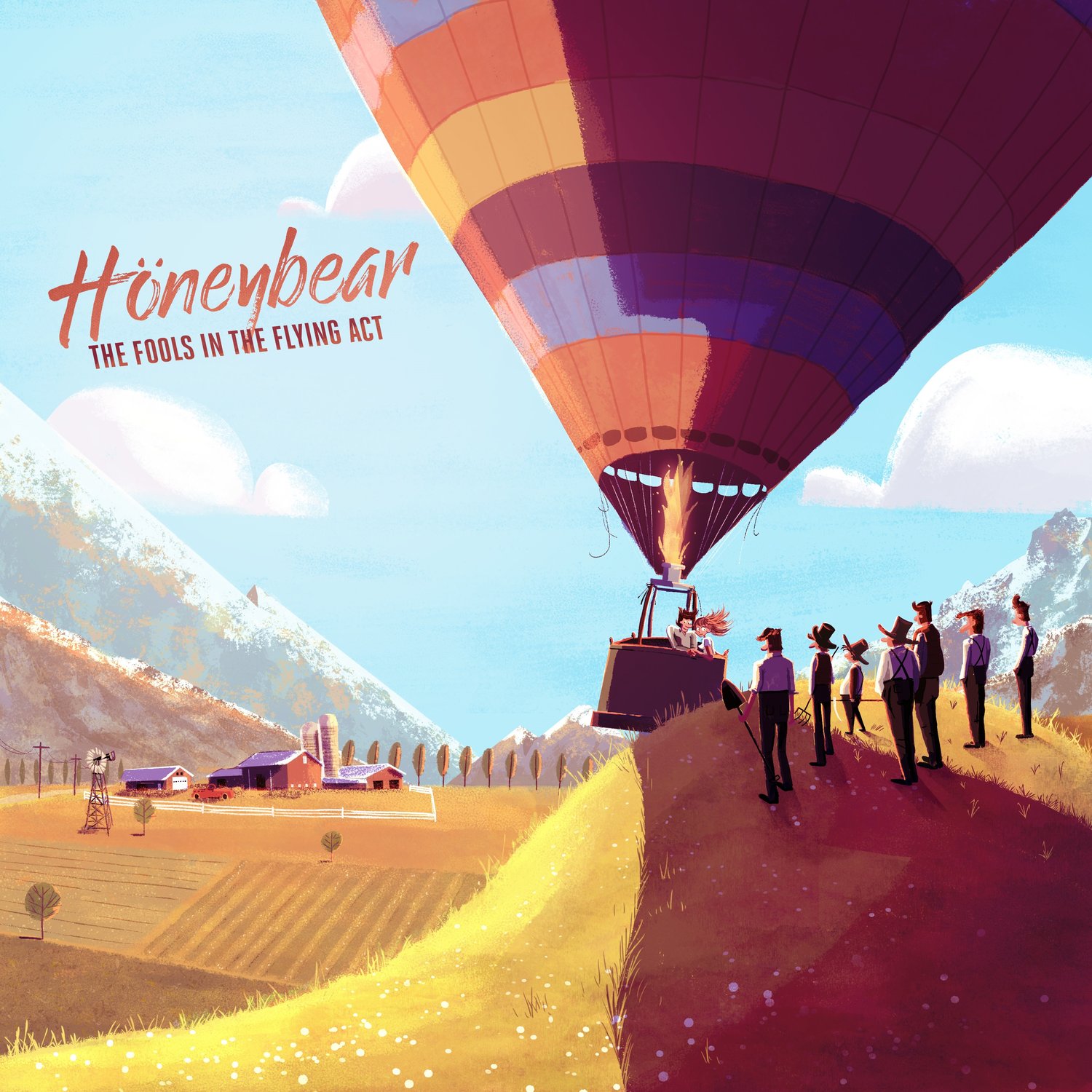 Image of "The Fools In The Flying Act" 6-Panel Digipak CD