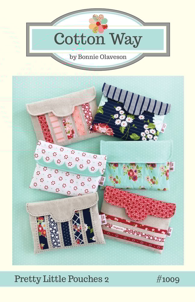 Cotton Way — Pretty Little Pouches 2 PDF Pattern #1009