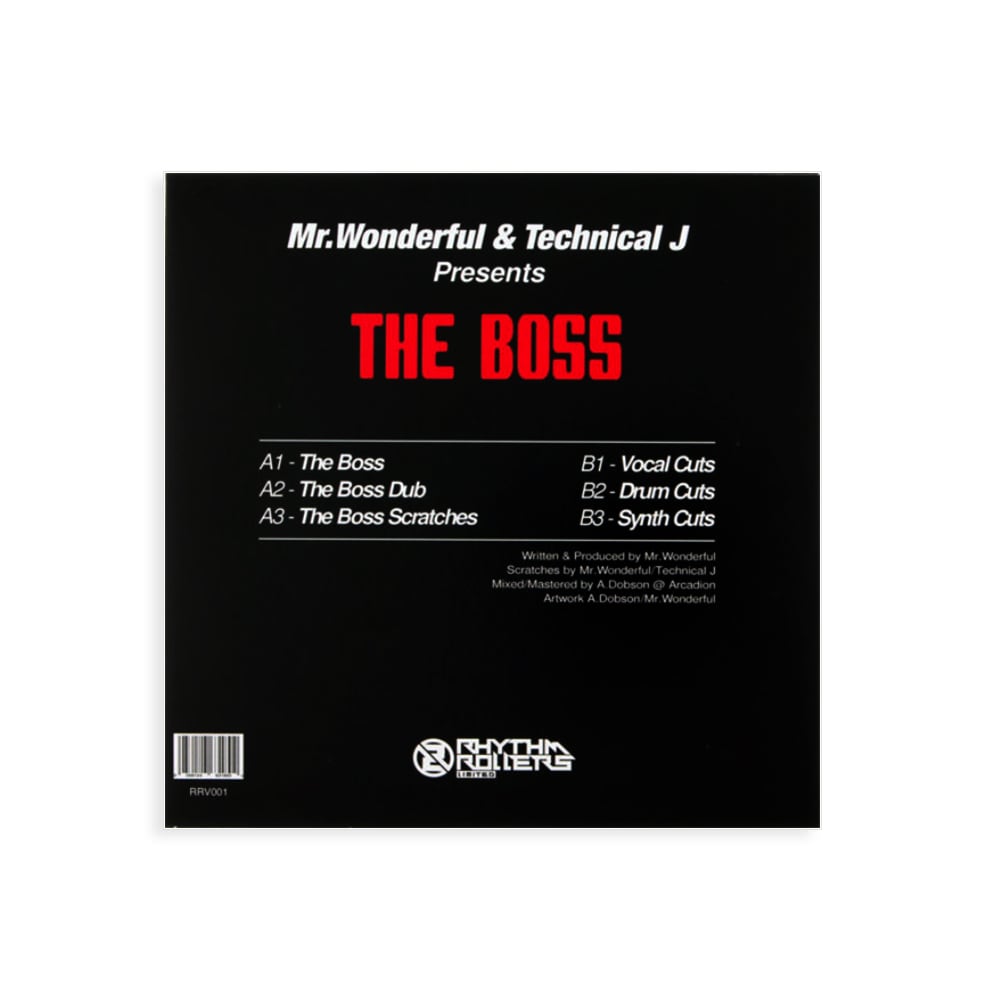 Image of Rhythm Rollers The Boss - 7" Vinyl