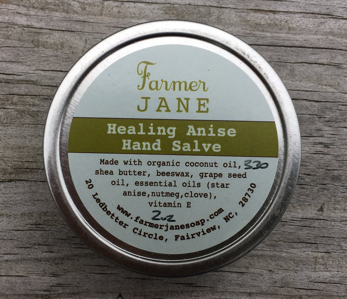 Healing Anise Hand Salve | Farmer Jane Soap