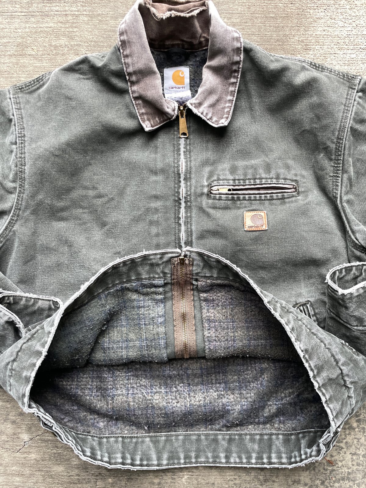 Carhartt Men's Sherpa Lined Denim Jacket | Sherpa lined denim jacket, Carhartt  denim jacket, Lined denim jacket
