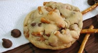 Caramel Pretzel Chocolate Chip Cookies