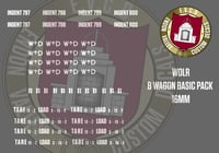 WDLR B Wagon Basic Pack 16mm / 7/8th Scale