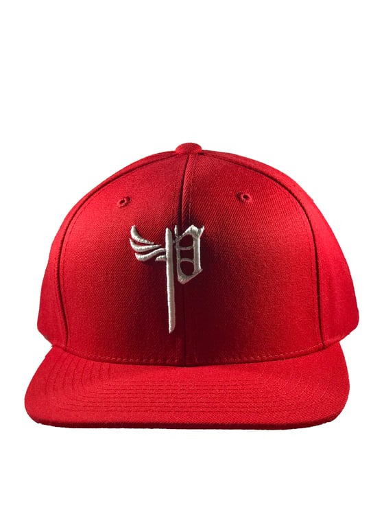 Image of "P Snap Backs-Red