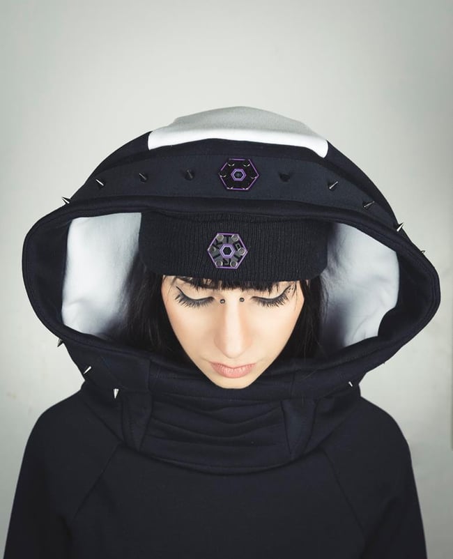 DEEP_SPACE MONOCRHOME DRESS