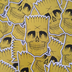 Image of Creeeps Skull Stickers (individual)