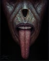"Endless Tongue" Canvas Giclee 11x14"