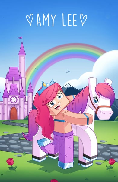 Image of Signed AMY LEE PRINCESS Poster!