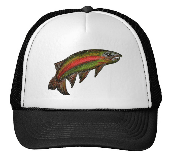 Image of Rainbow Trout Trucker Hat