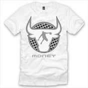 Image of AJ4 Pure Money "MONEY BULL" White