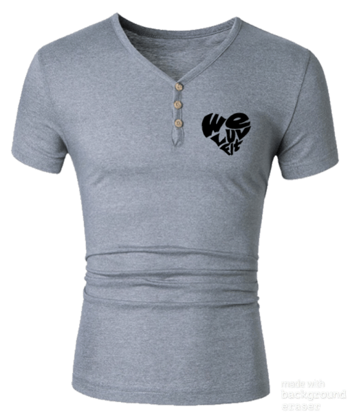 Image of Men's WeLuvFit Tee Light Gray