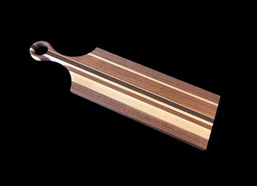 Image of Special Edition Exotic Artisan Serving Board - paddle design