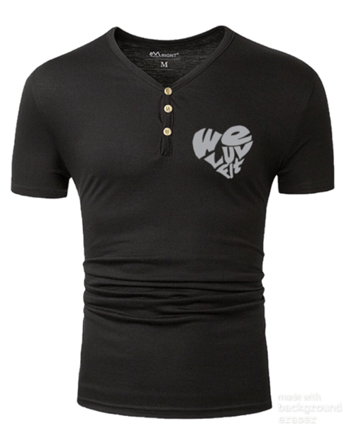 Image of Men's WeLuvFit Tee Black