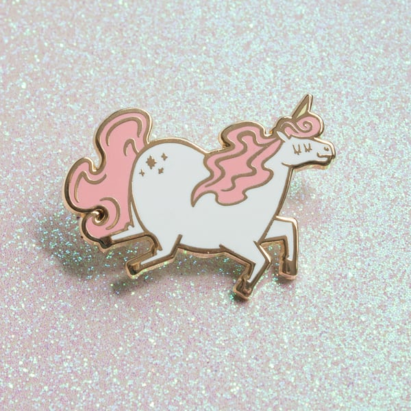 Image of Prancing Unicorn Pin