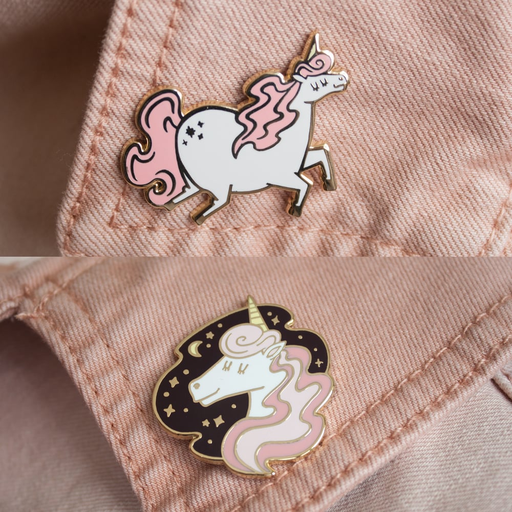 Image of Magical Unicorn Pin Duo