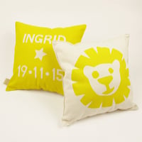 Image 3 of Personalised Lion Cushion