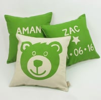 Image 3 of Personalised Teddy Bear Cushion