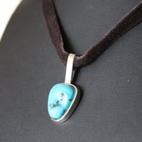 Image 4 of Red Mountain turquoise pendant