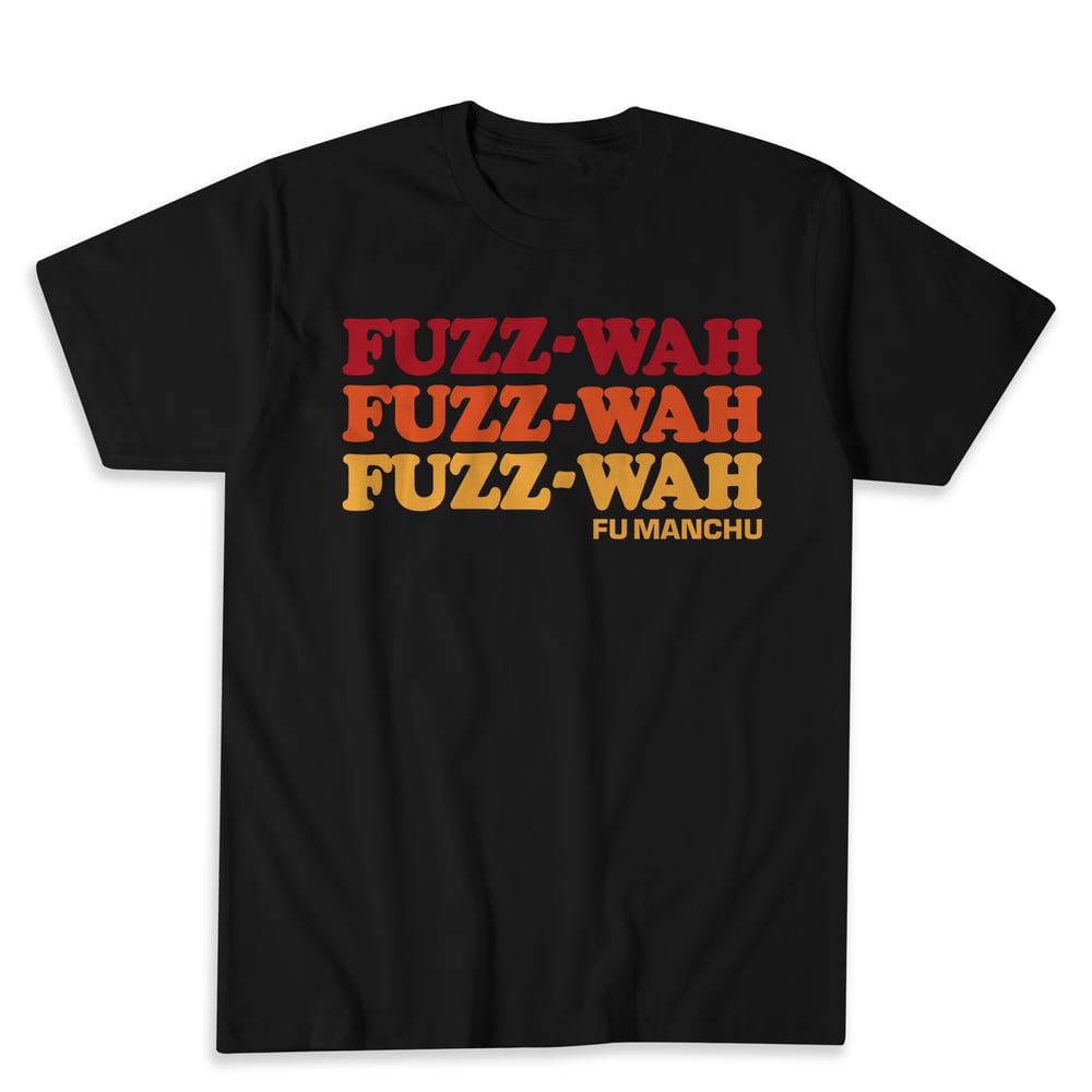 Image of Fu Manchu "fuzz-wah" shirts