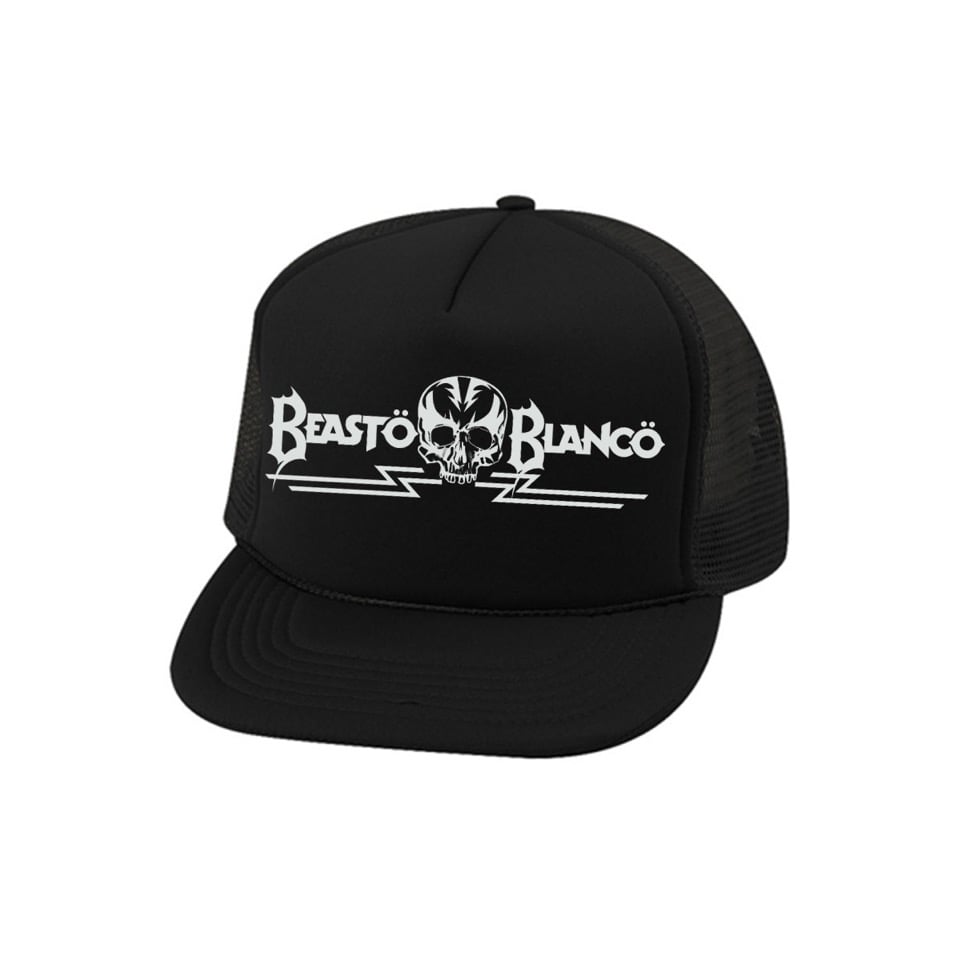 OFFICIAL BEASTO BLANCO "SKULL" LOGO BLACK HAT / Beasto Blanco Merch