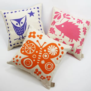 Image of Personalised Butterfly Cushion