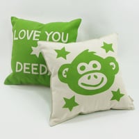 Image 4 of Cheeky Monkey Personlised Cushion