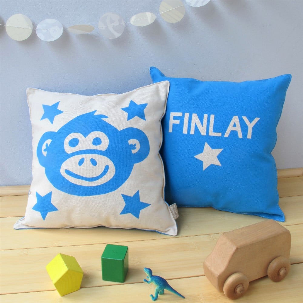 Image of Cheeky Monkey Personlised Cushion