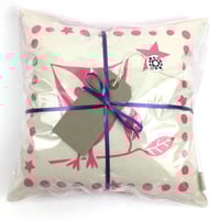 Image 5 of Personalised Owl Print Cushion