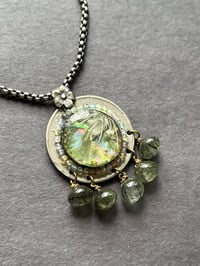 Image 1 of Kuchi resin opal (dark green)