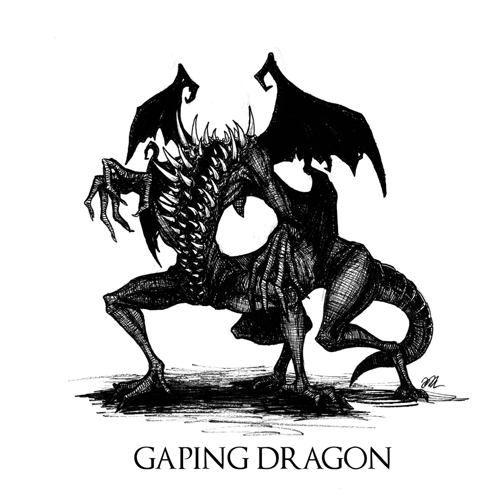 dark souls gaping dragon