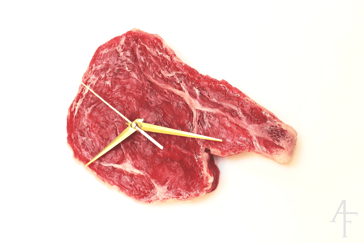 Image of Meat Clock, Ribeye