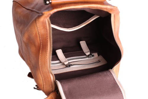 Image of Handmade Full Grain Leather Women Handbag, Designer Handbag, Leather Satchel Bag WF52