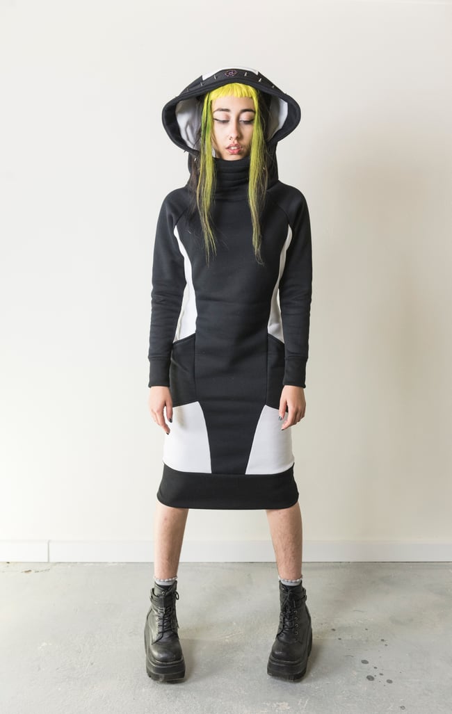 DEEP_SPACE MONOCRHOME DRESS