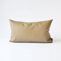 Image 1 of Leather Dotty Cushion Cover -  Lumbar 