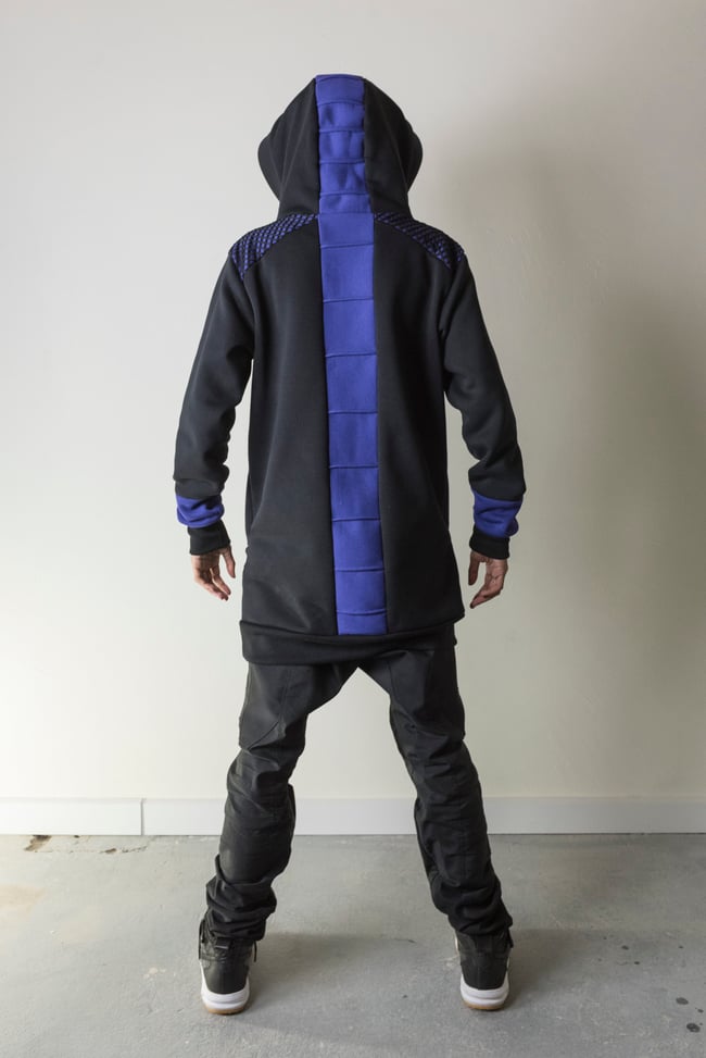 PURPLE SPACELAB HOODIE