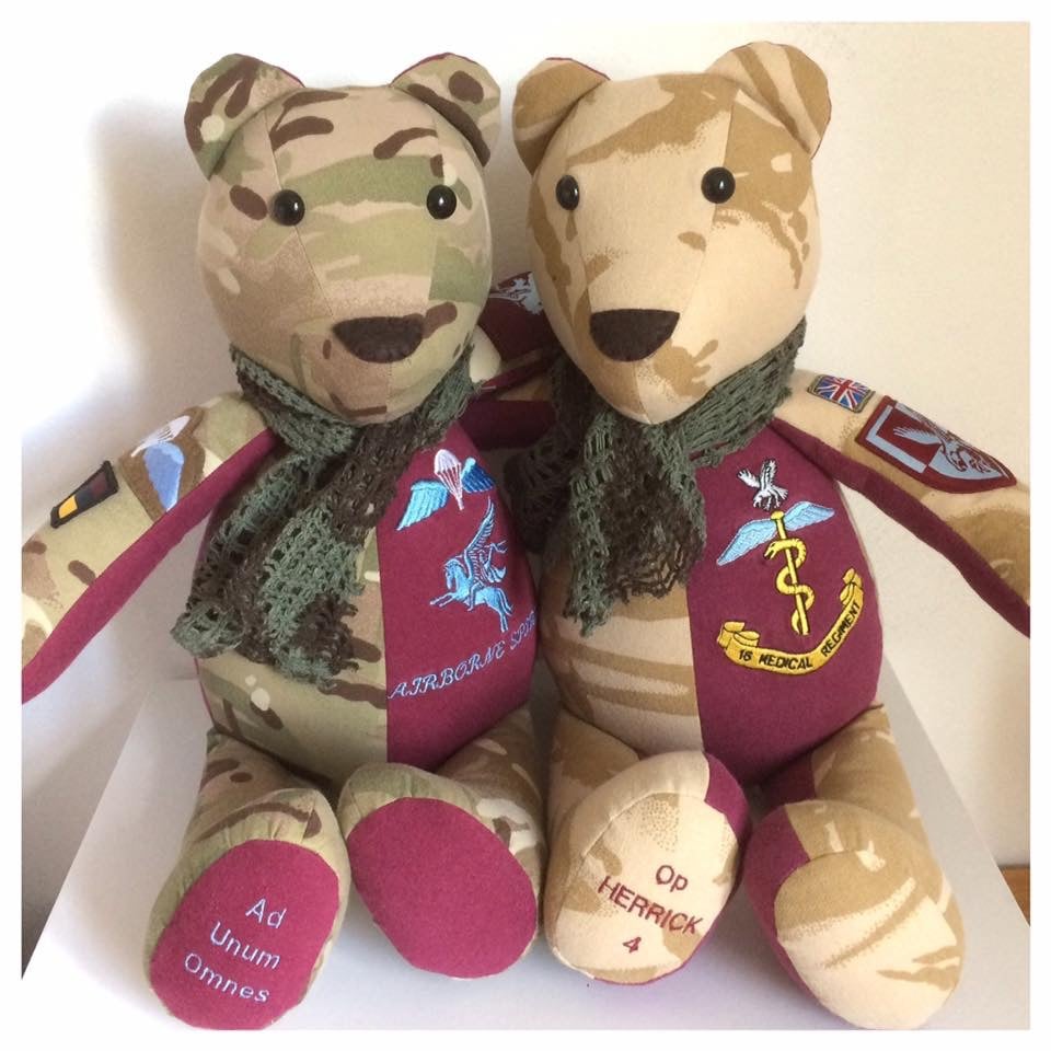 Image of Military keepsake bear